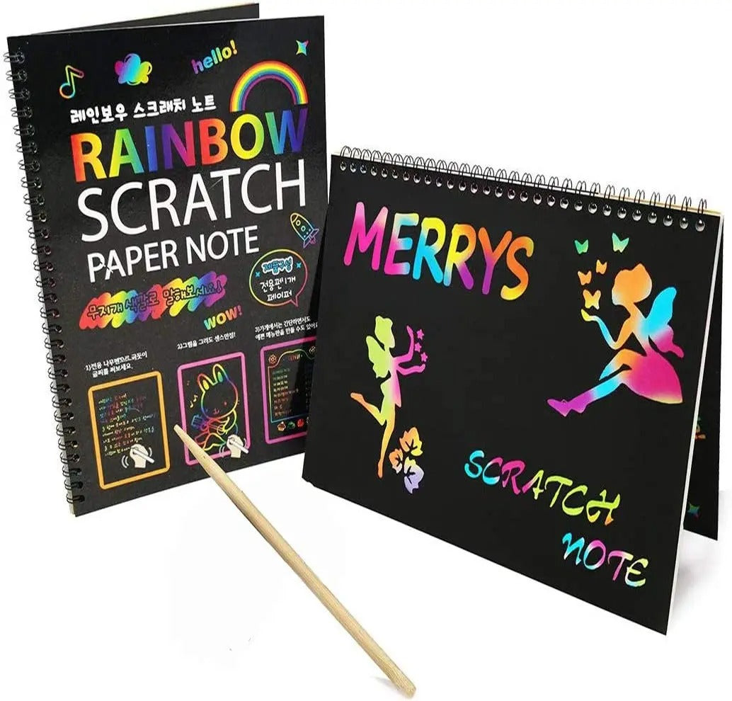 Scratchbook Rainbow ScratchBook para niños – DieSan Store
